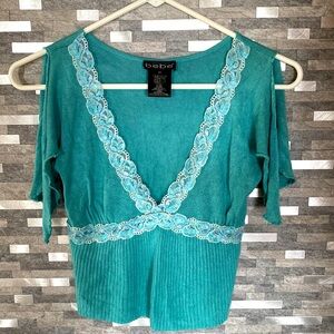 Bebe women short top